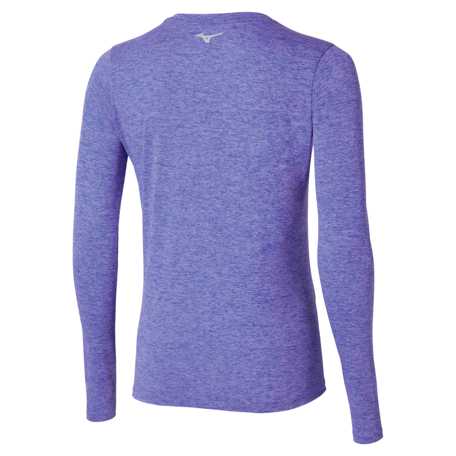 Mizuno Core Impulse Long Sleeve tee Iris Bloom